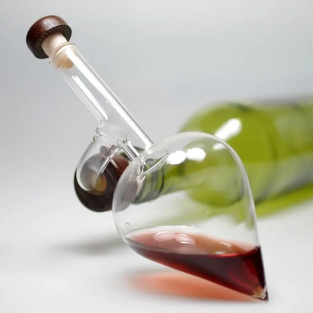 Aerador de Vinho Tinto em Vidro